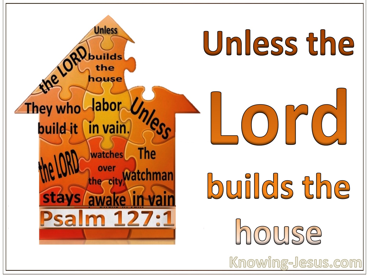 What Does Psalm 127 1 Mean 